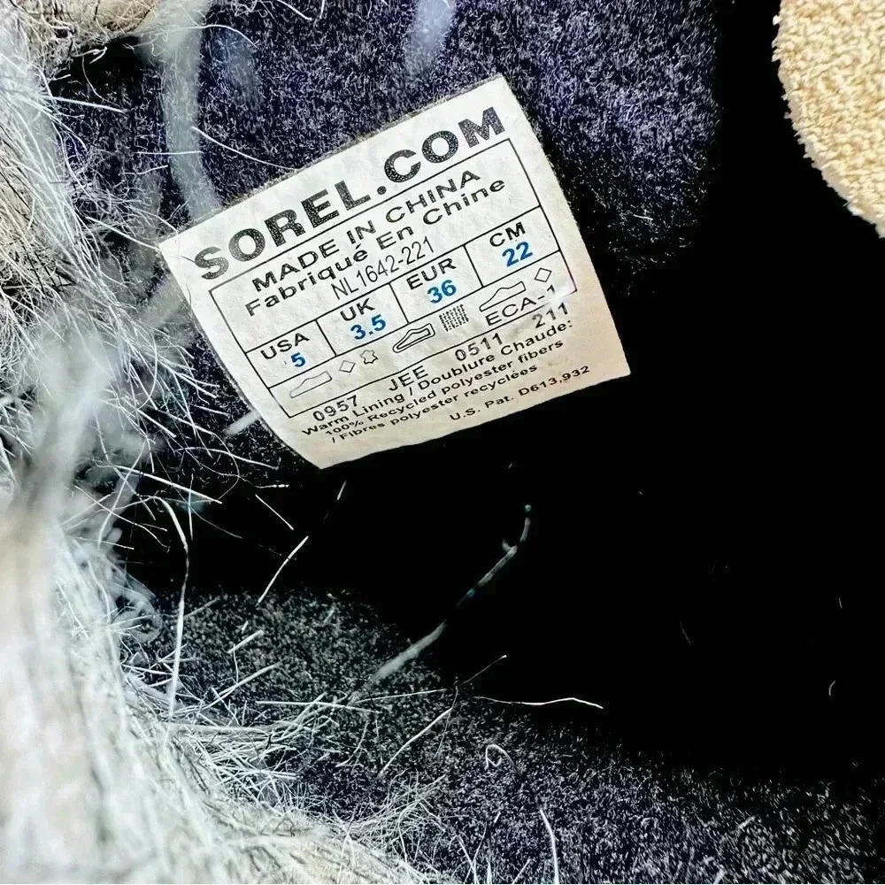 Sorel Suede Leather Waterproof Cate The Great Winter Boots - Tusk Stone